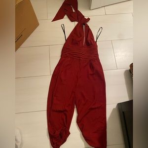 Bebe red romper S